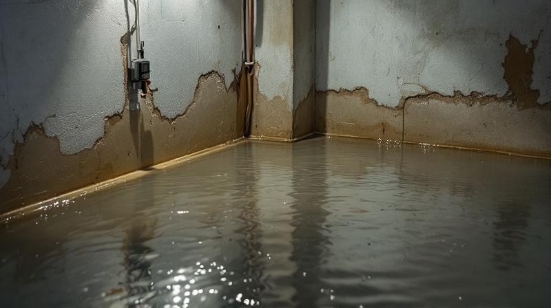 Drückendes Grundwasser: Erkennen und richtig abdichten